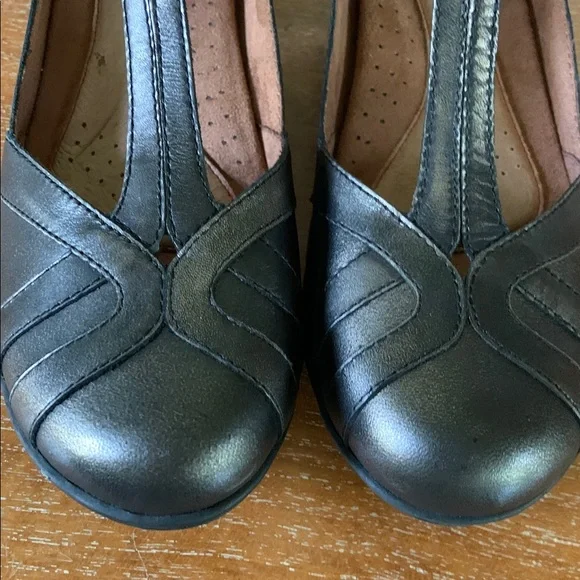 NWOT Cobb Hill Angelina Metallic T-strap Maryjanes 9.5 - Picture 4 of 11